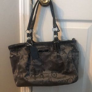 Coach Horse and Carriage East West Tote